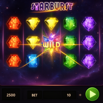 Infinity - Starburst Slot Game by NetEnt