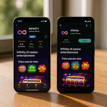 Infinity Casino - Browser Based Gaming - No App Required